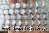 SEBS84 15 inches 10mm round selenite gemstone beads wholesale