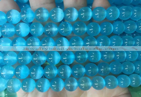 SEBS91 15 inches 8mm round selenite gemstone beads wholesale