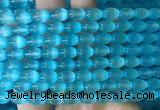 SEBS93 15 inches 6*9mm rice selenite gemstone beads wholesale