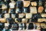 SRBS21 15 inches 18*18mm square Agate gemstone beads wholesale