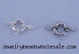SSC201 5pcs 10mm 925 sterling silver spring rings clasps