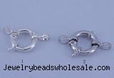 SSC202 5pcs 12mm 925 sterling silver spring rings clasps