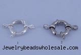 SSC203 5pcs 13.5mm 925 sterling silver spring rings clasps