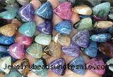 TABS05 15 inches 20*20mm triangle Agate gemstone beads wholesale