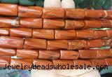 TBBS121 15 inches 13*40mm tube agate gemstone beads wholesale
