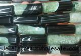 TBBS131 15 inches 13*40mm tube agate gemstone beads wholesale