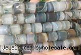 TBBS137 15 inches 13*14mm tube agate gemstone beads wholesale
