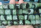 TBBS142 15 inches 13*14mm tube agate gemstone beads wholesale