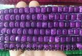 TBBS156 15 inches 7*9mm tube candy jade gemstone beads wholesale