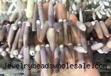 TDBS01 Top drilled 6*20mm - 8*55mm sticks sea urchin shell beads wholesale