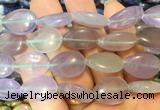 TRBS114 15 inches 13*18mm flat teardrop Fluorite beads wholesale