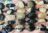 TRBS135 15 inches 15*20mm teardrop Agate gemstone beads wholesale