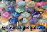 TRBS140 15 inches 15*20mm teardrop Agate gemstone beads wholesale