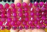 TWBS100 15 inches 10mm faceted twist agate beads wholesale