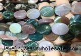 TWBS29 15 inches 13*18mm twist oval indian agate beads wholesale